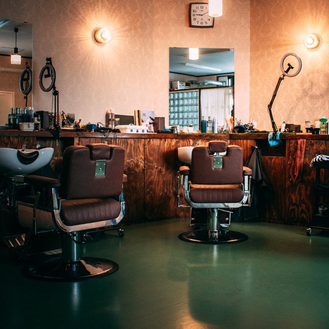 Ruff cutters Z 町田店内外観